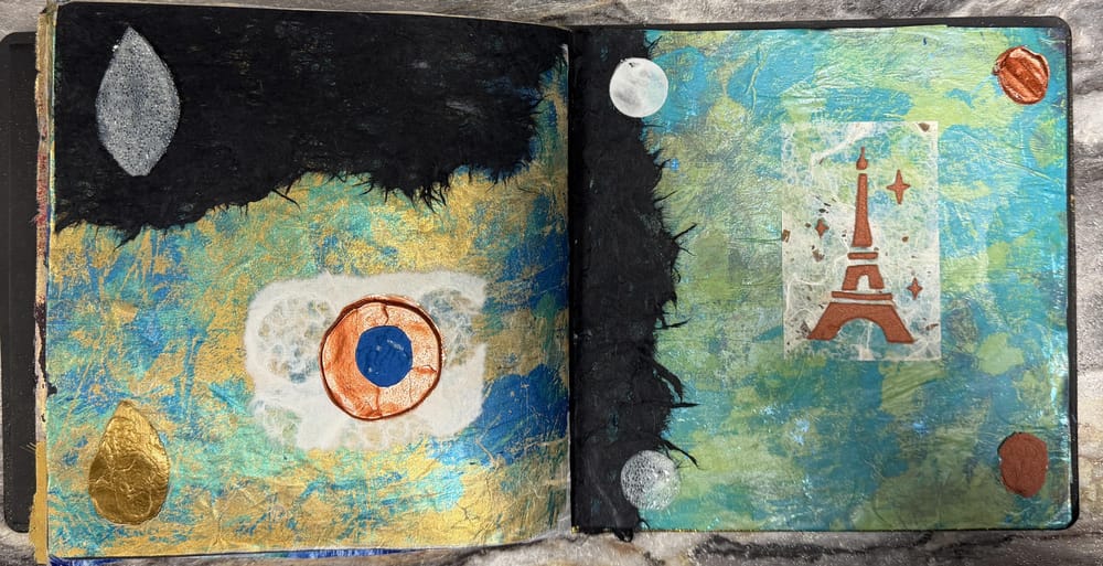 100 Days of Mixed Media Class 4: Exploring Texture - image 4 - student project