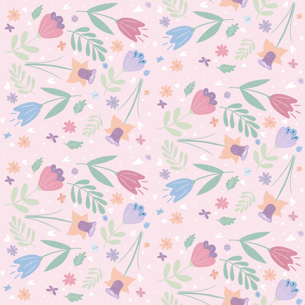 Spring Half Drop Pattern - image 1 - student project