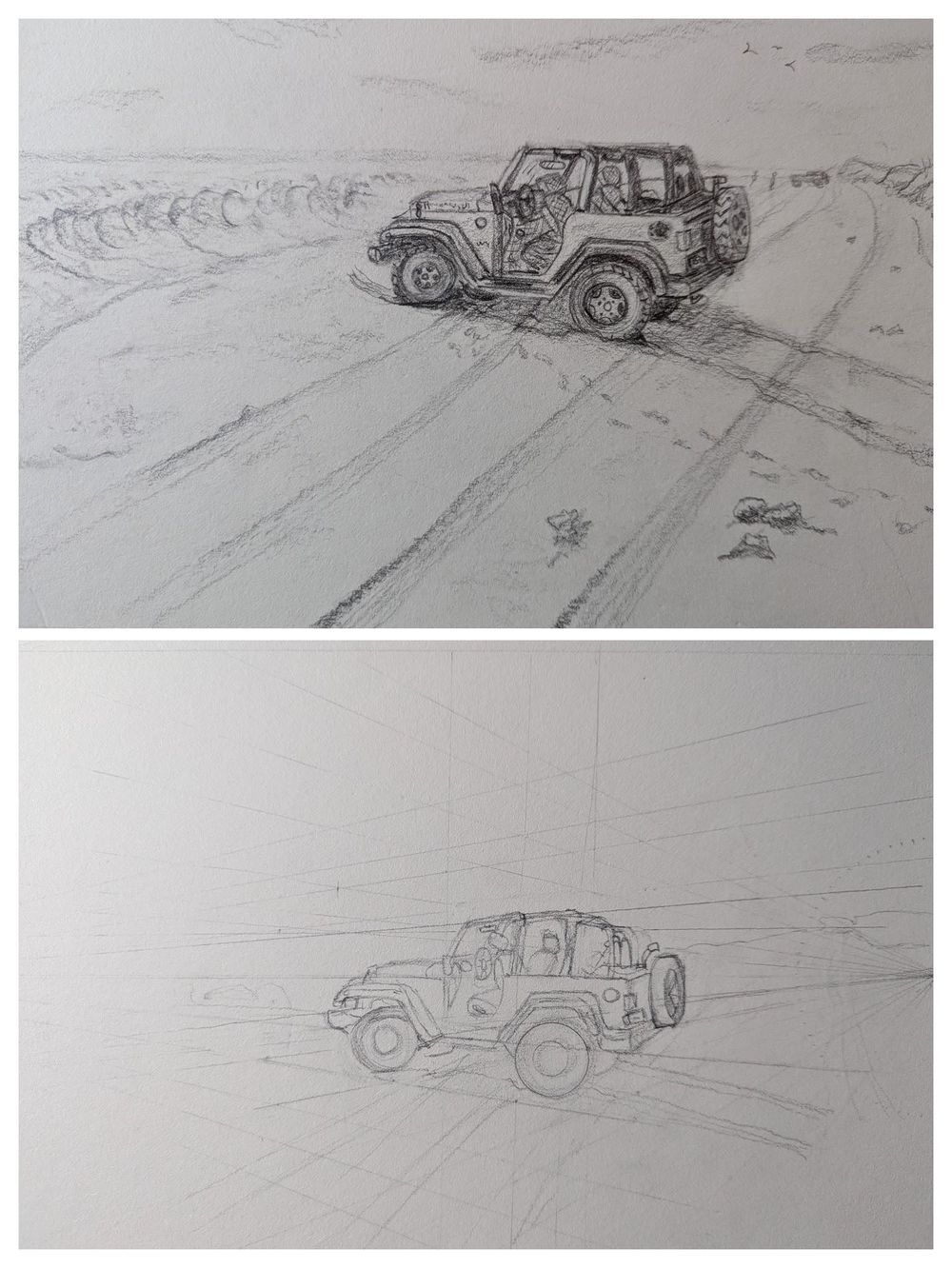 3- 2- 1- Point Perspective Drawing - image 3 - student project