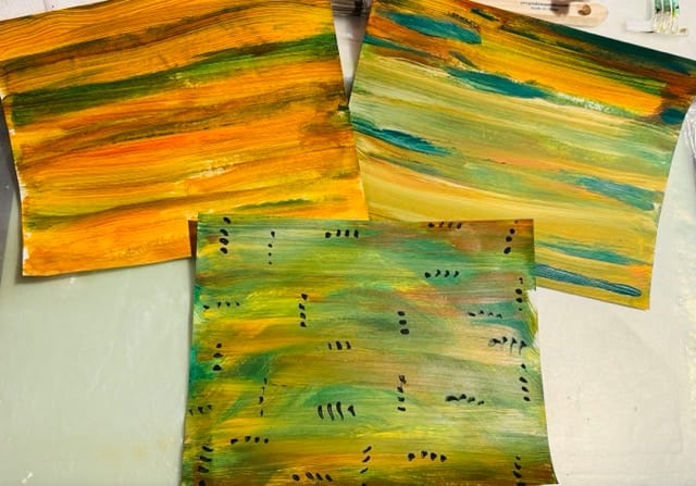 Repurposed Paint/New Collage Paper - image 1 - student project