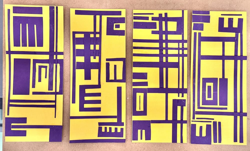 2 Geometric Color Plays - image 1 - student project