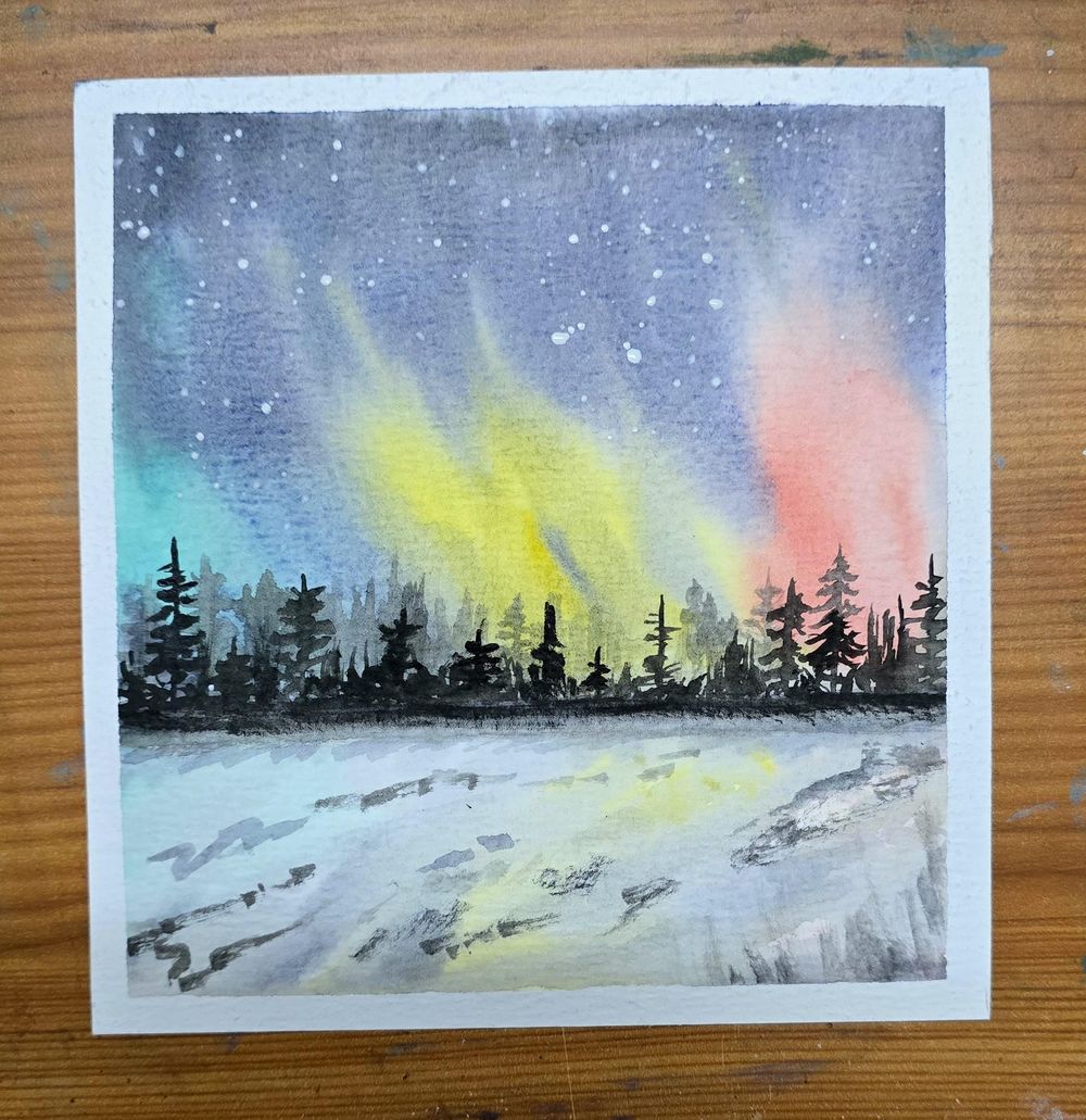 50 days of Watercolour paintings - image 32 - student project
