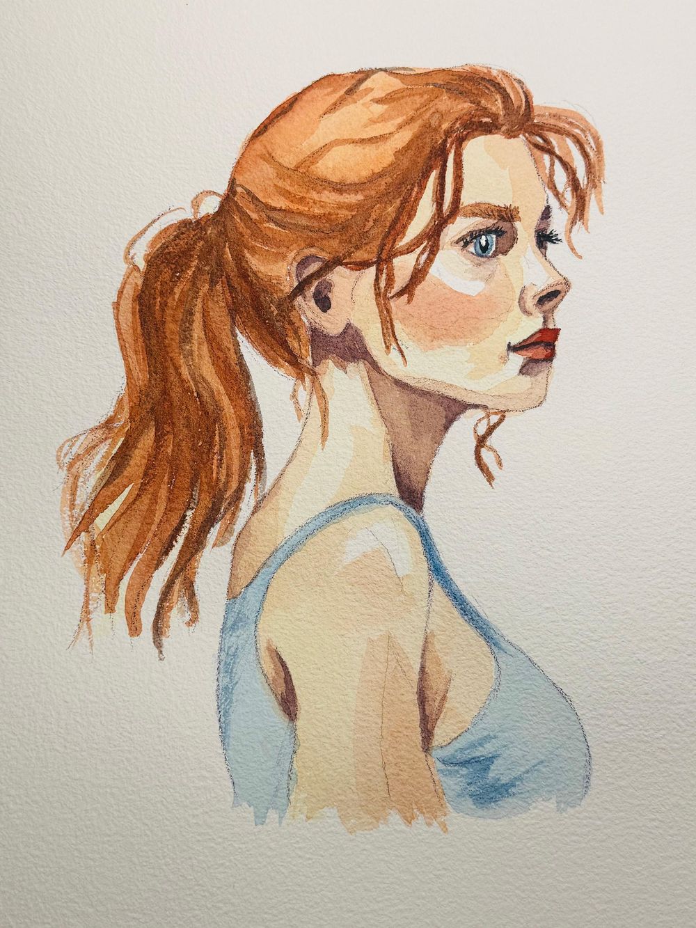 Light, Depth & Emotion in Watercolour - image 5 - student project
