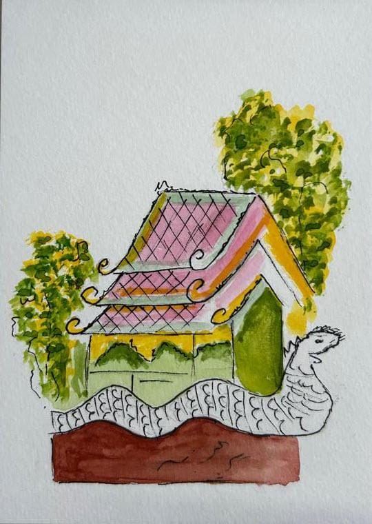 Vacation sketch - image 3 - student project