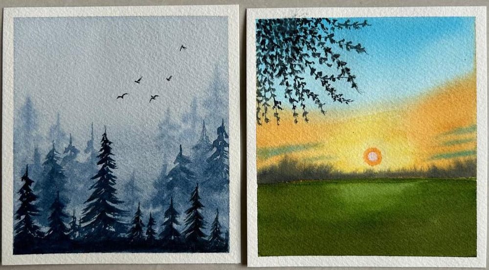 50 days of watercolor (completed) - image 11 - student project