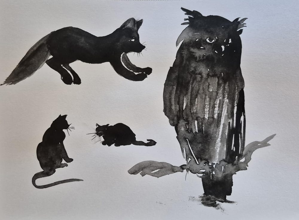 Think in INK: A 7-Day Analogue and Digital Inking Challenge - image 11 - student project