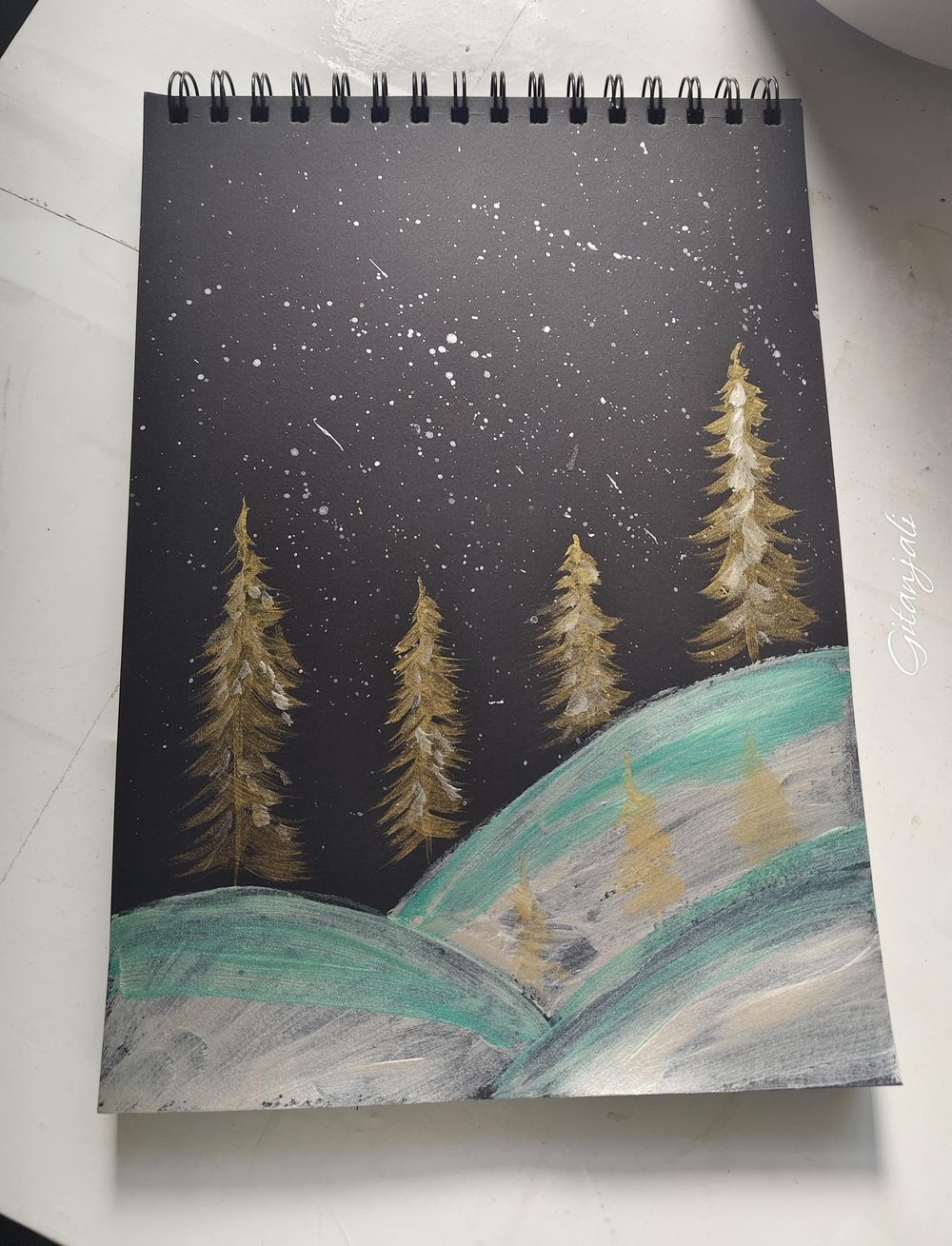 Gouache work - image 3 - student project