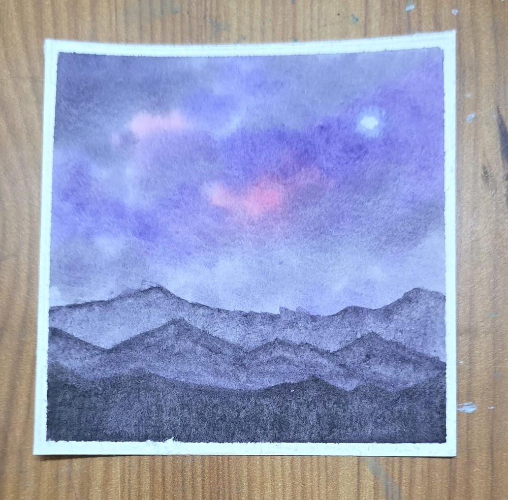 50 days of Watercolour paintings - image 49 - student project
