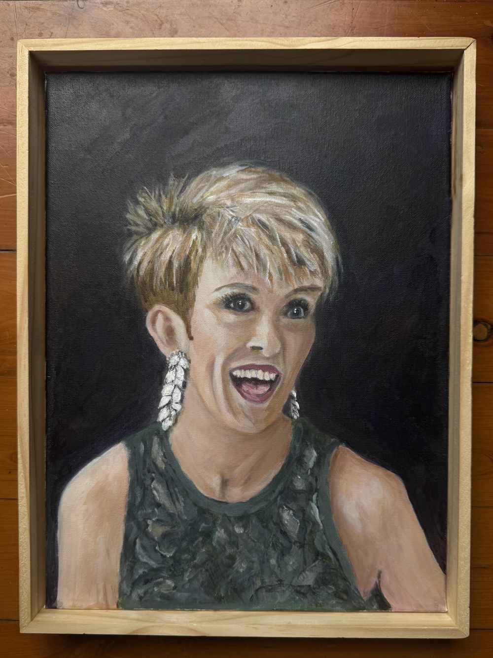 Portrait painting - image 1 - student project