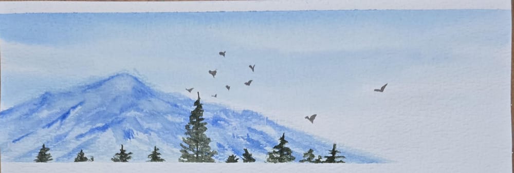 50 days of Watercolour paintings - image 43 - student project