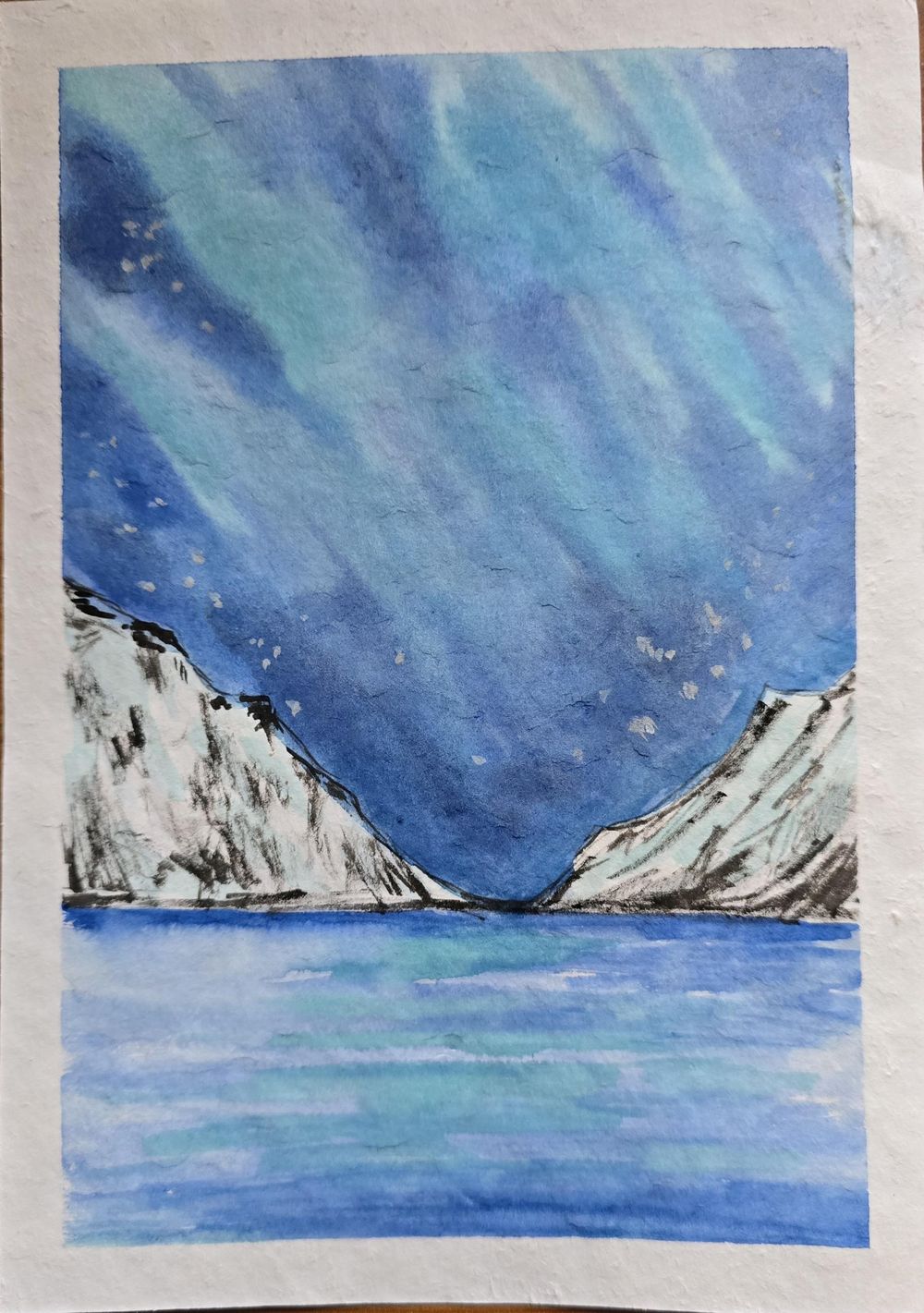 Watercolour Aurora Radiance - image 10 - student project