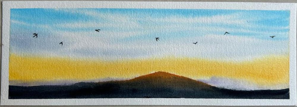 50 days of watercolor (completed) - image 2 - student project