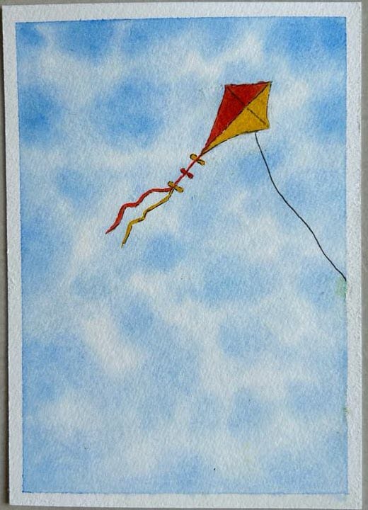 7 watercolor skies - image 7 - student project