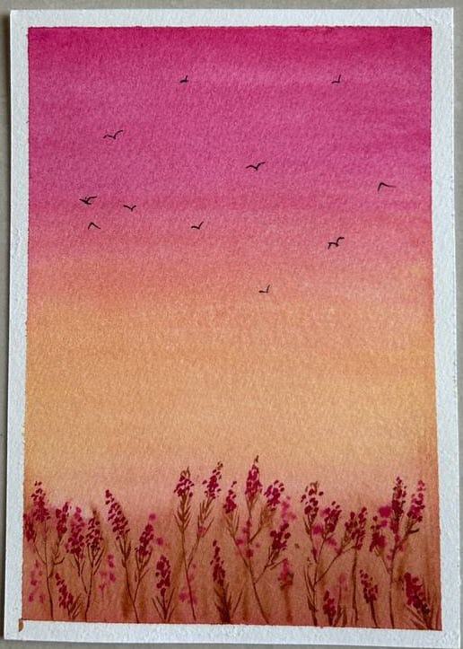 7 watercolor skies - image 8 - student project