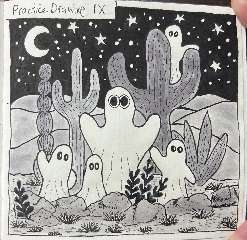 Ghost Drawings - image 20 - student project