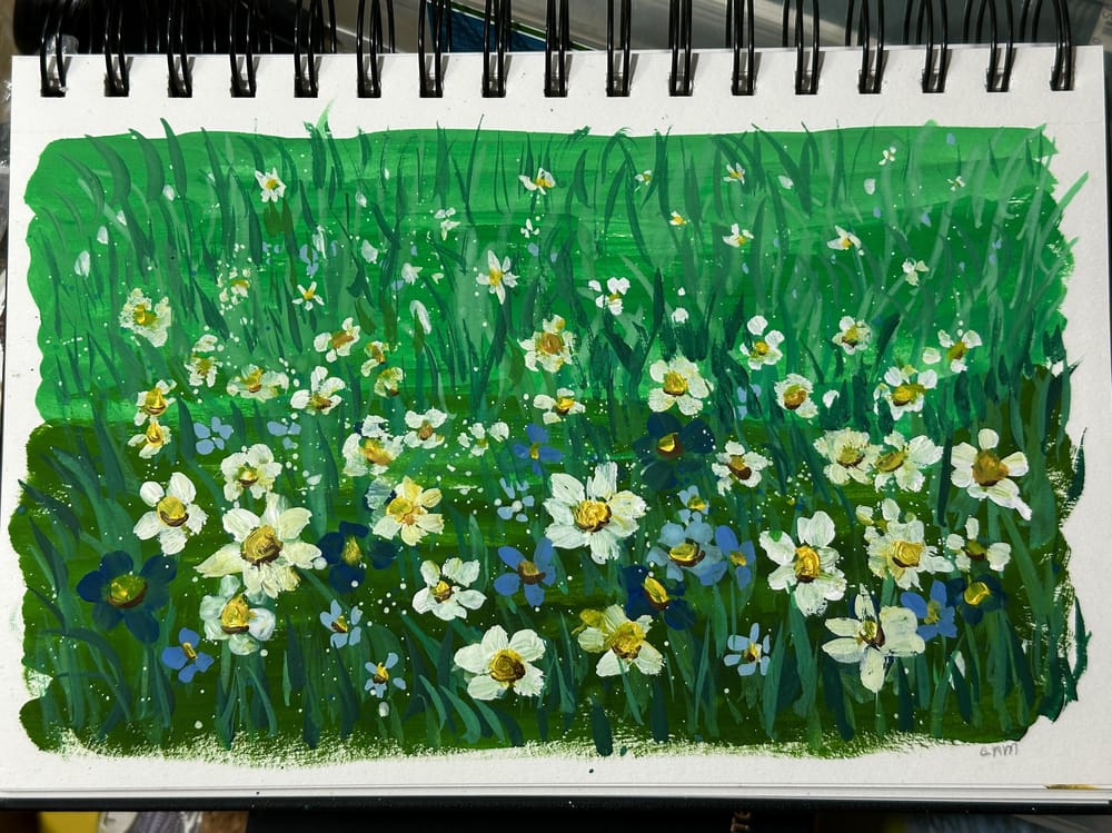 Gouache painting - image 2 - student project