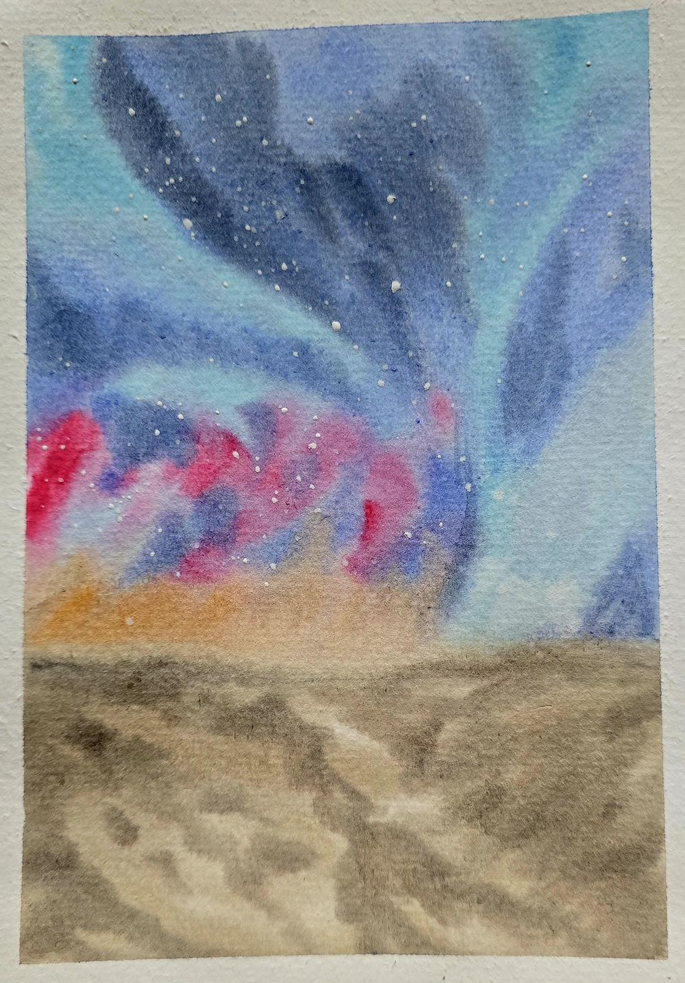 Watercolour Aurora Radiance - image 3 - student project