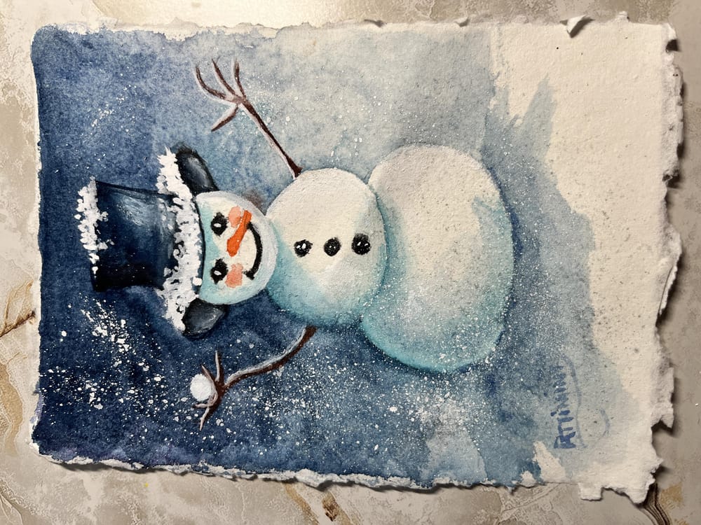 Snowman - image 1 - student project