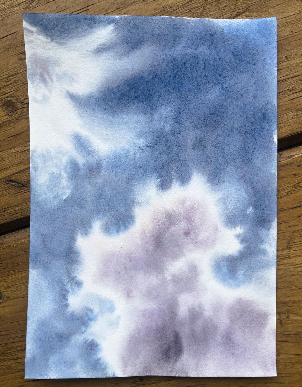 5-Day Watercolor Sky Challenge - image 9 - student project
