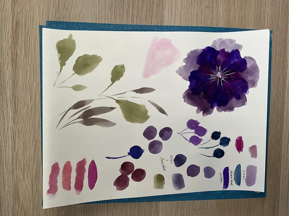 Colourful Blooms - image 2 - student project