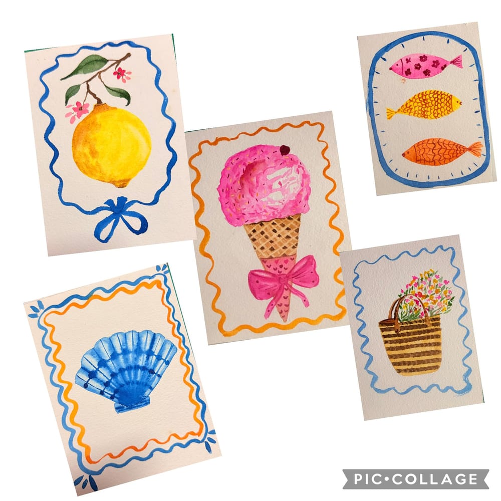 Delightful postcards - image 1 - student project