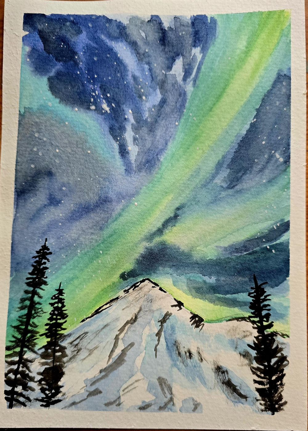 Watercolour Aurora Radiance - image 11 - student project