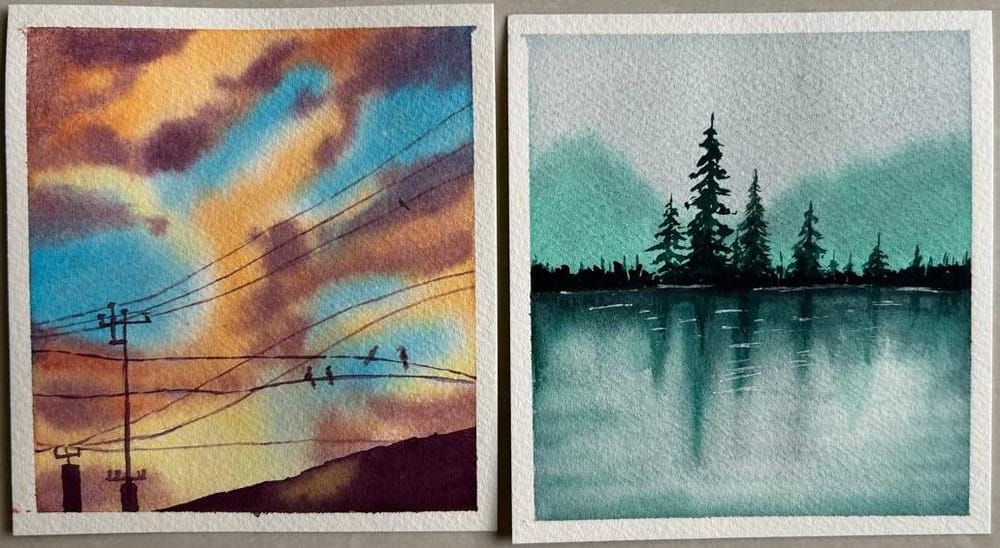 50 days of watercolor (completed) - image 10 - student project