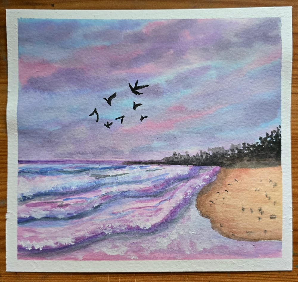 50 days of Watercolour paintings - image 15 - student project