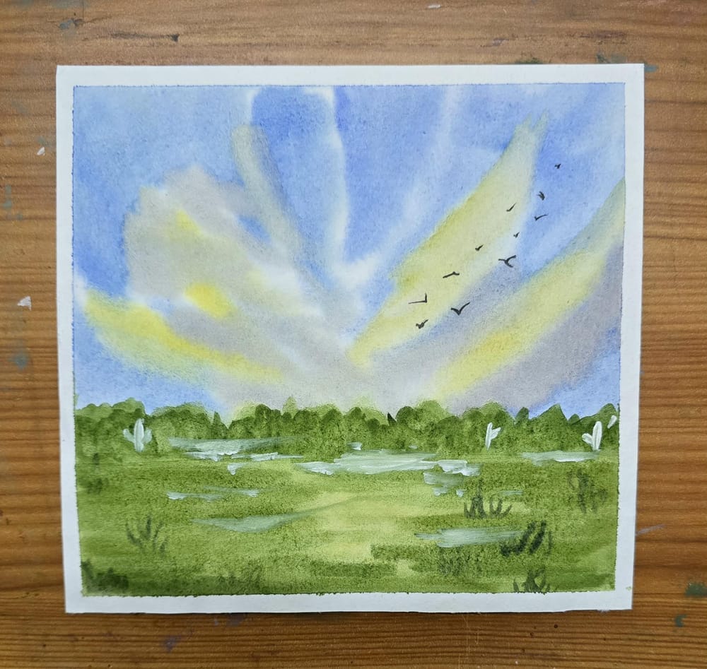 50 days of Watercolour paintings - image 41 - student project