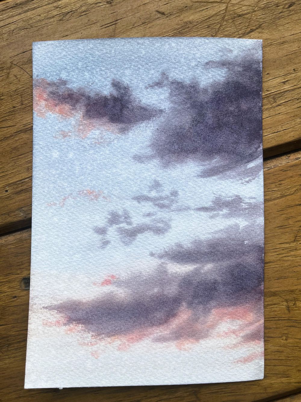 5-Day Watercolor Sky Challenge - image 5 - student project
