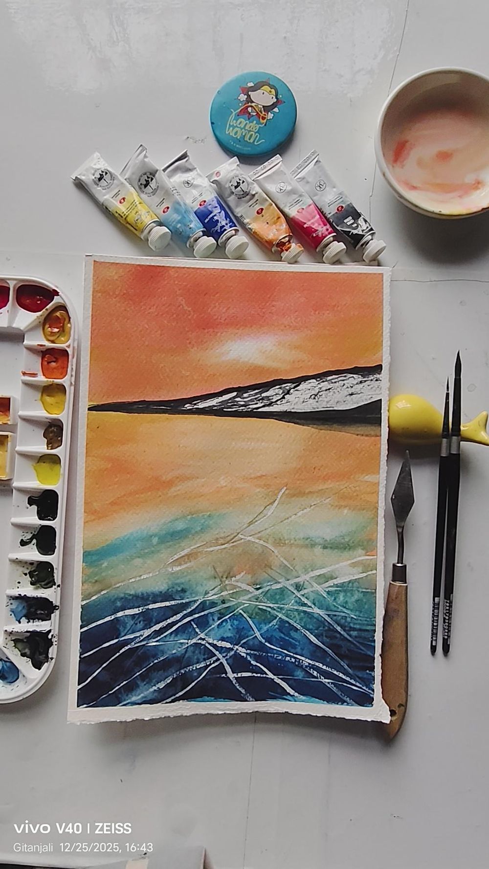 Transparent watercolors - image 2 - student project