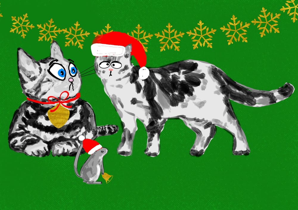 Xmas cats with a little delay! - image 3 - student project