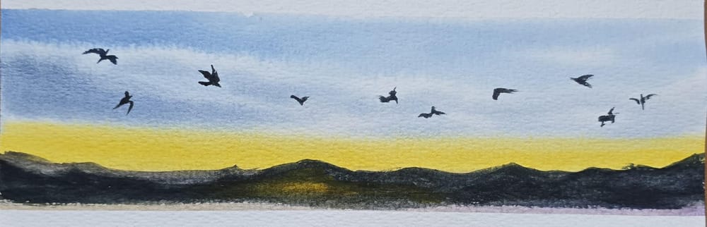 50 days of Watercolour paintings - image 48 - student project