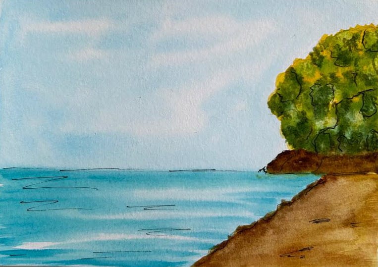 Vacation sketch - image 2 - student project