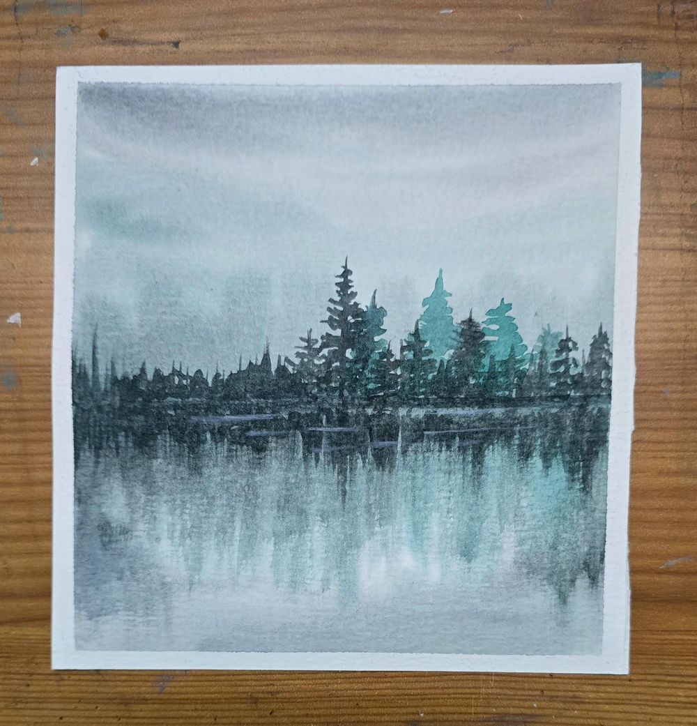 50 days of Watercolour paintings - image 27 - student project