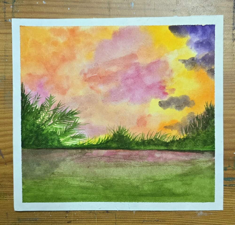 50 days of Watercolour paintings - image 25 - student project