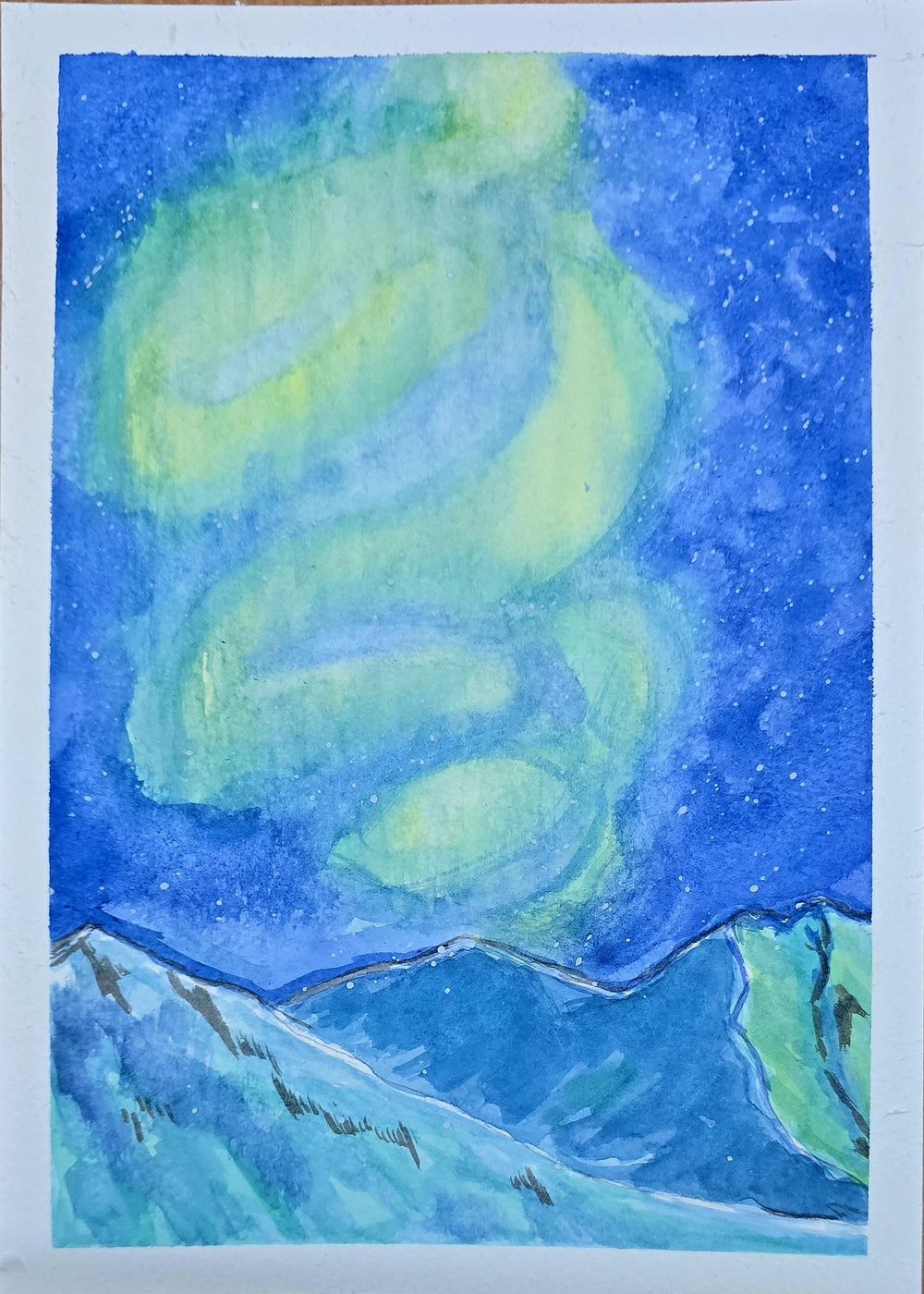 Watercolour Aurora Radiance - image 12 - student project