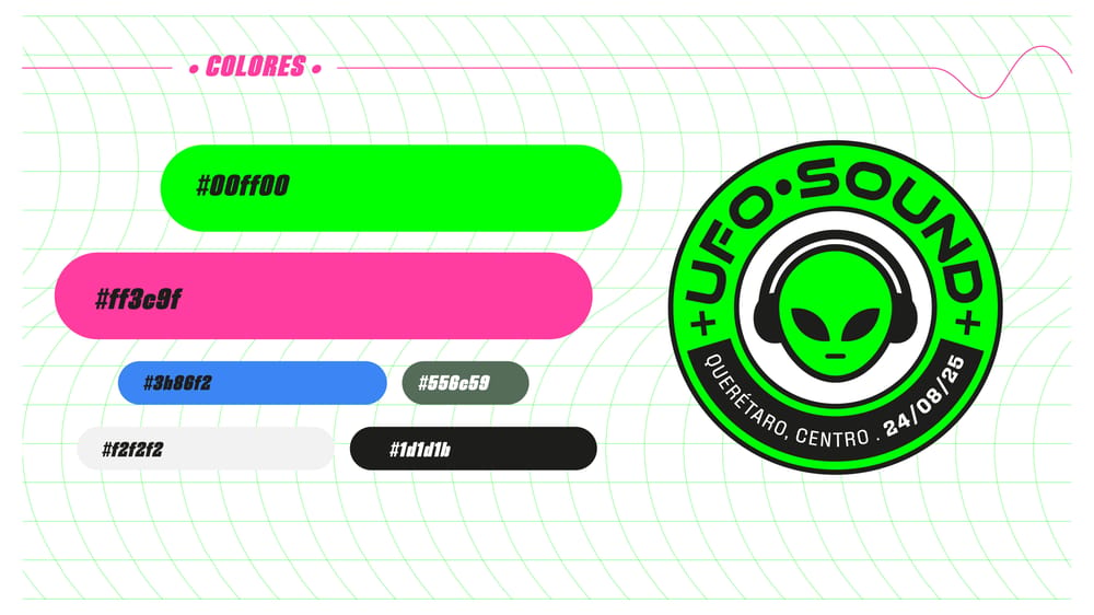 UFO Sound - Identidad gráfica - image 6 - student project