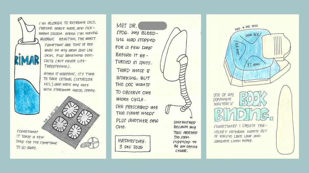 28 days of illustrated journaling - image 2 - student project