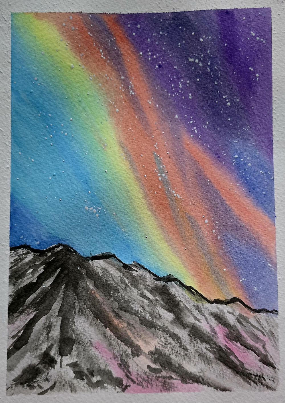 Watercolour Aurora Radiance - image 4 - student project