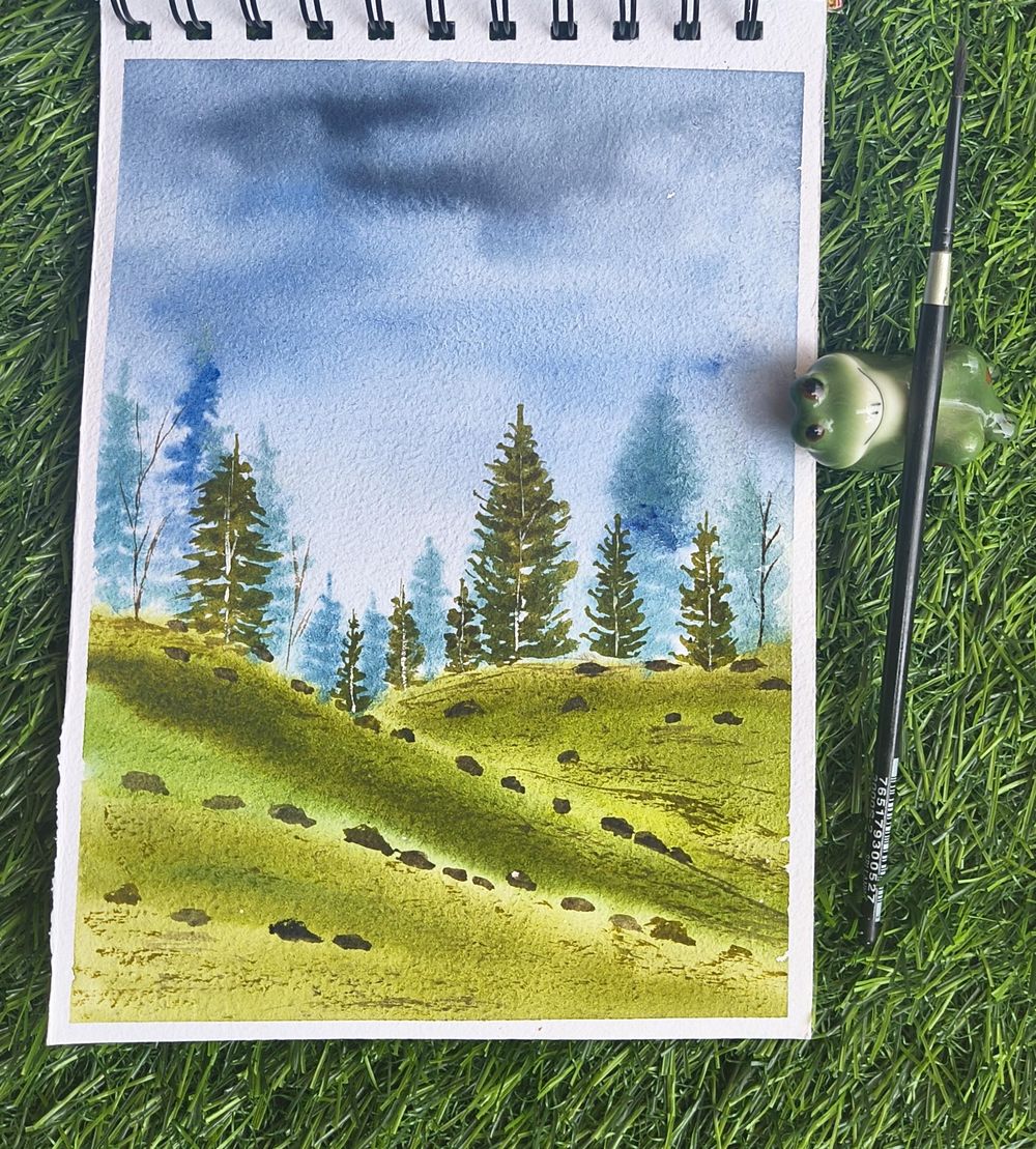 Mini Landscapes with Raniya - image 3 - student project