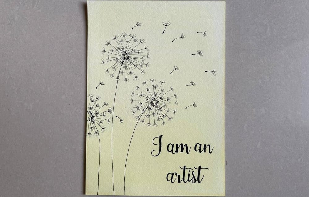 I am an artist - image 1 - student project