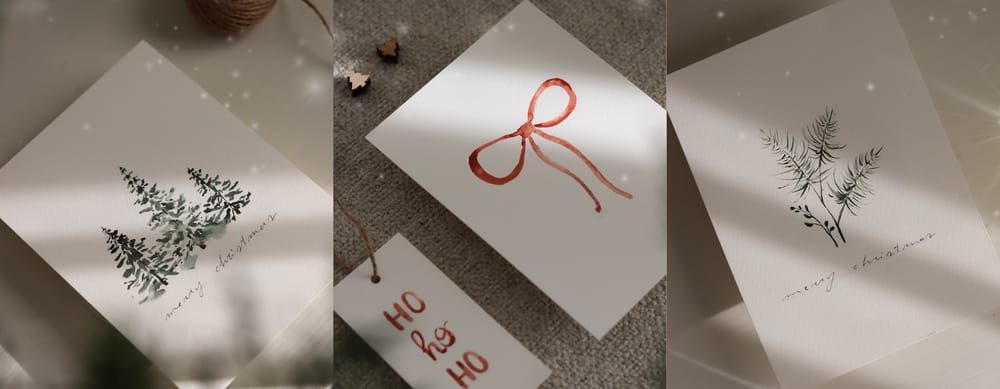 Christmas Cards, Tags & Gift Wrapping Ideas - image 1 - student project