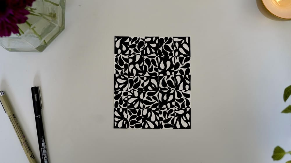 Daily Meditative Art Practice: Pen, Paper & Pattern || - image 2 - student project
