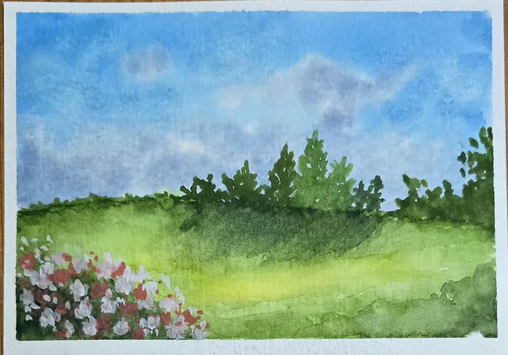 50 days of Watercolour paintings - image 2 - student project