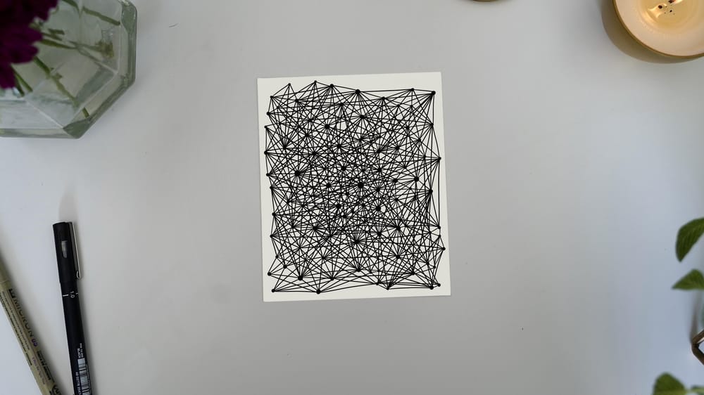 Daily Meditative Art Practice: Pen, Paper & Pattern || - image 1 - student project