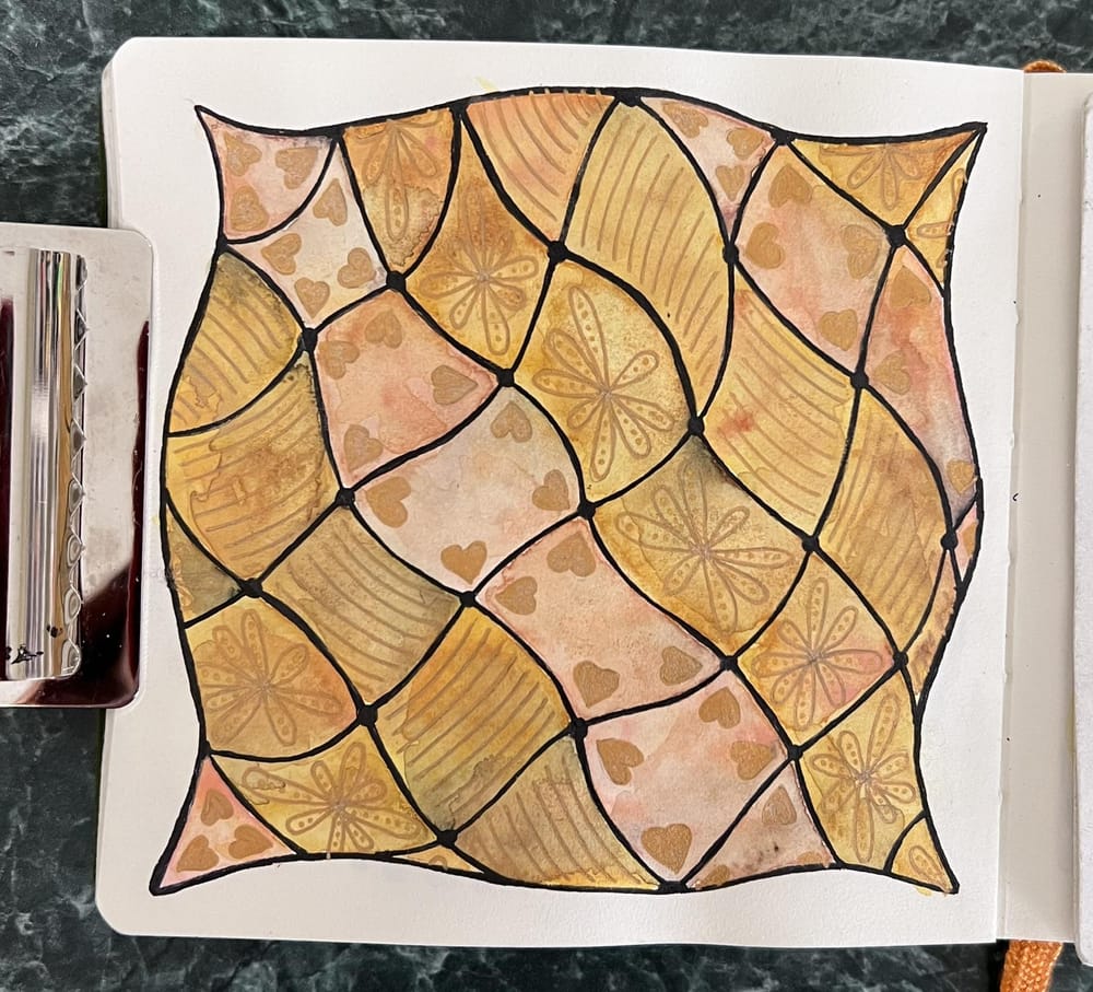 Trying Out a New Watercolor Pallette - image 2 - student project