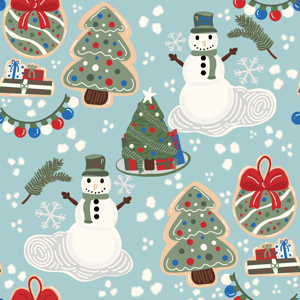 Christmas scene - image 1 - student project