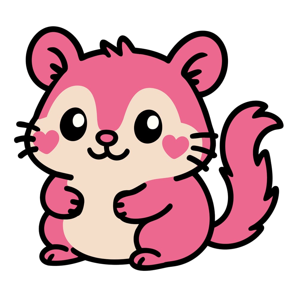 Plush toy bag charm - image 1 - student project