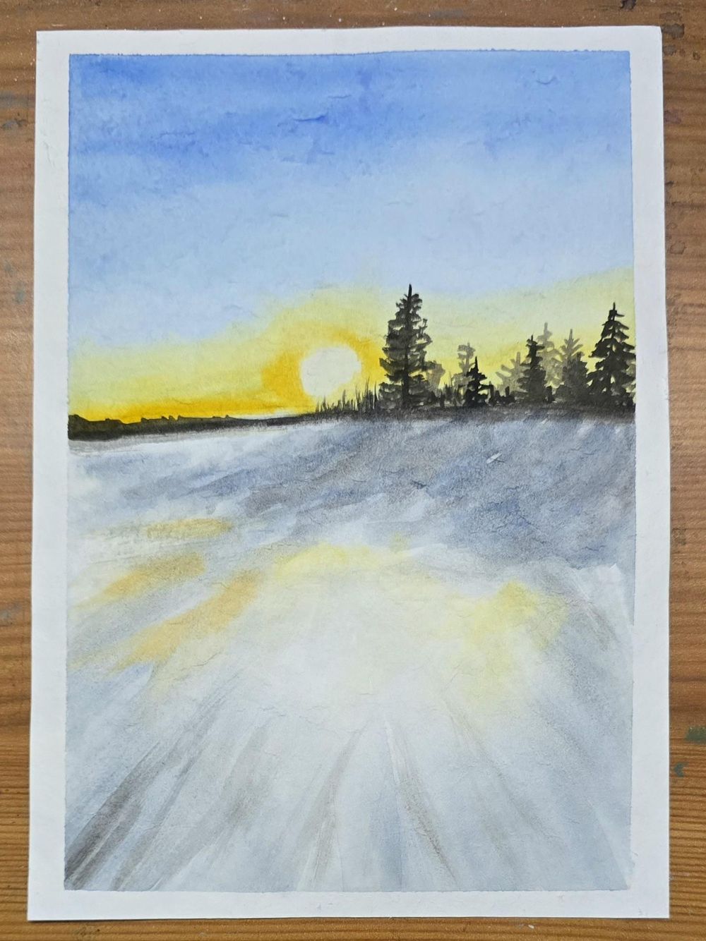 50 days of Watercolour paintings - image 36 - student project